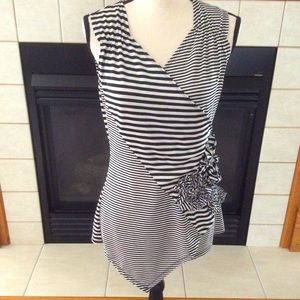 Colour Works Sleeveless Top, Sz M